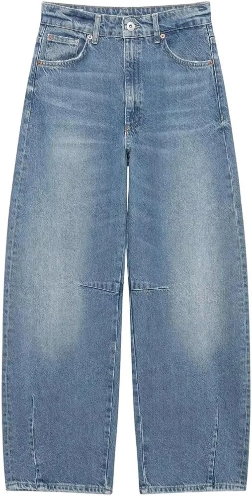 

Женские джинсы Denim с потертостями