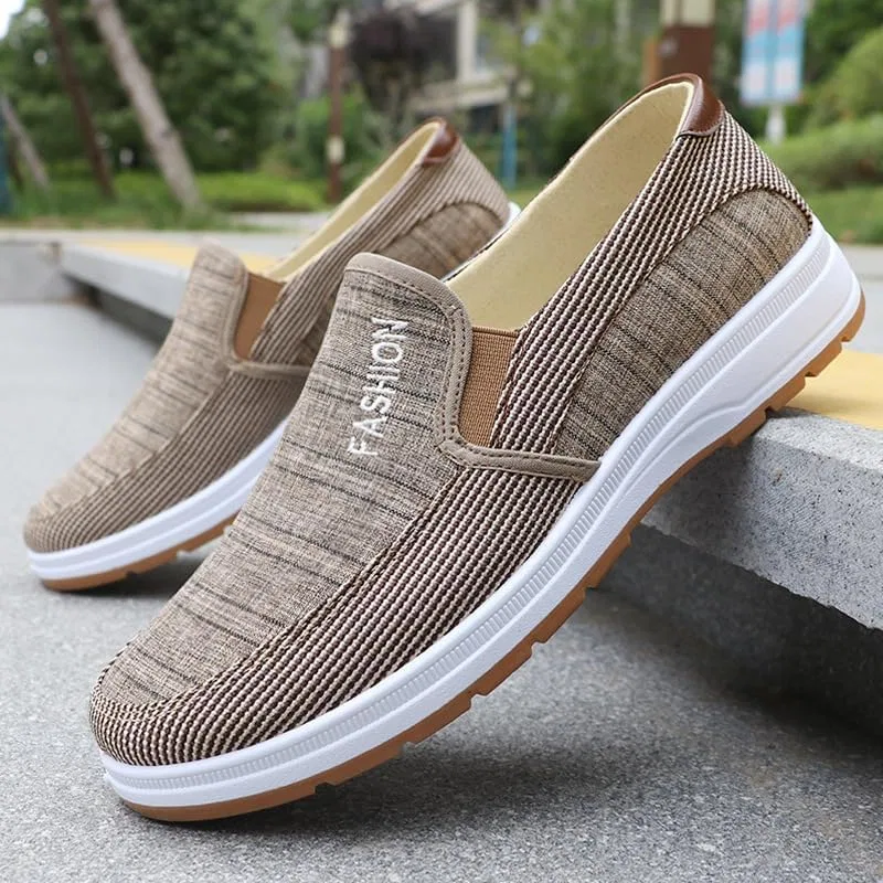 Лоферы повседневные, дышащие, Loafers & Slip-Ons, Grey Sibysmon — фото 4
