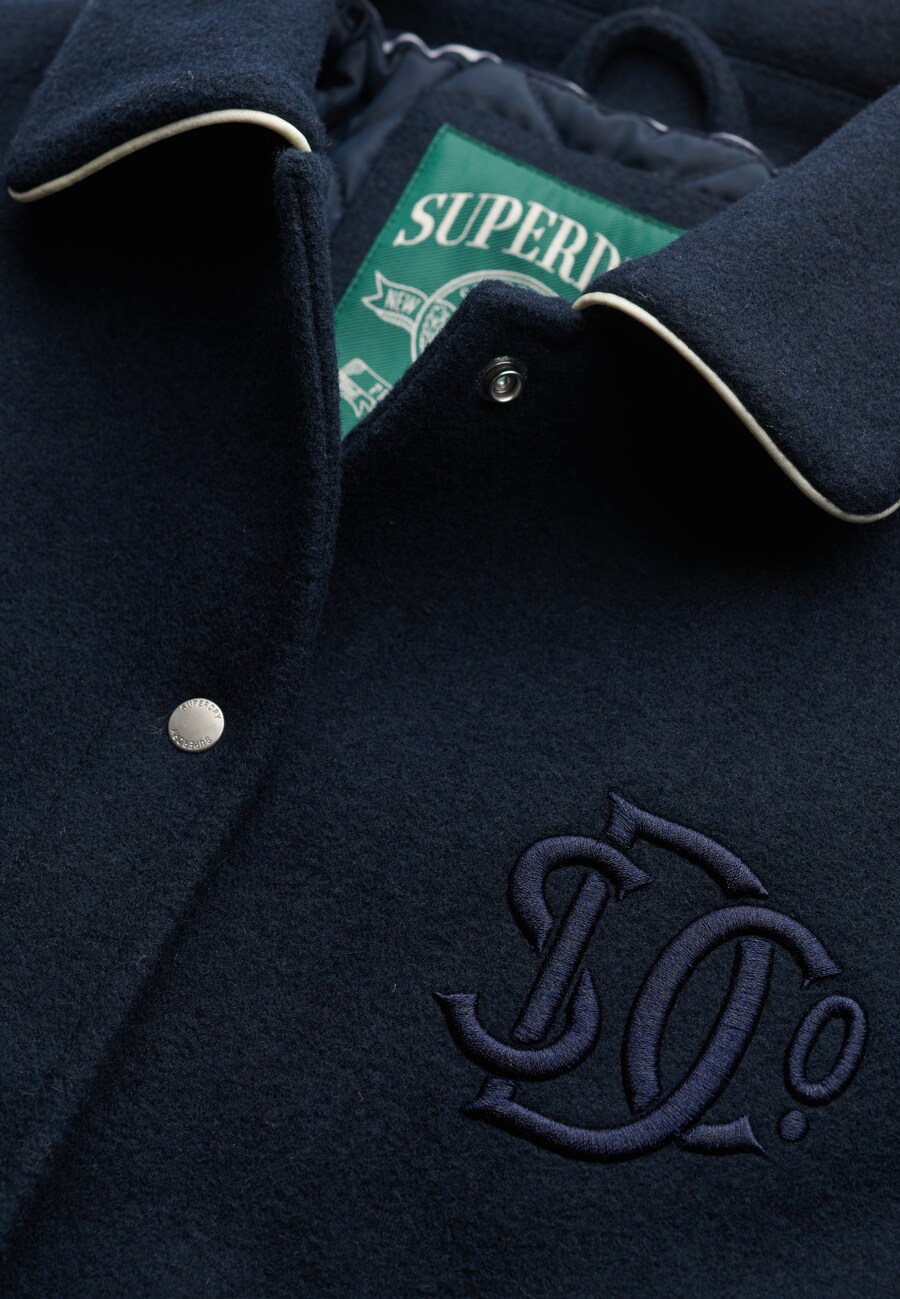 Демисезонная куртка Superdry Country Club, Dark blue — фото 3