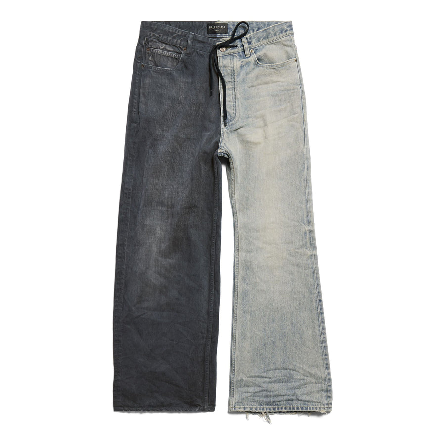 

Спортивные брюки Balenciaga Fifty-fifty Pants 'Dark Grey Light Blue', серый