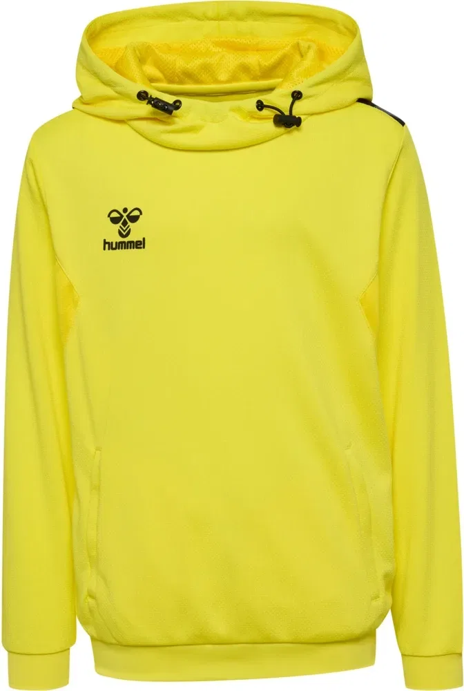 Капуzenпуловер детский с технологией BEECOOL, Hummel, желтый — фото 3