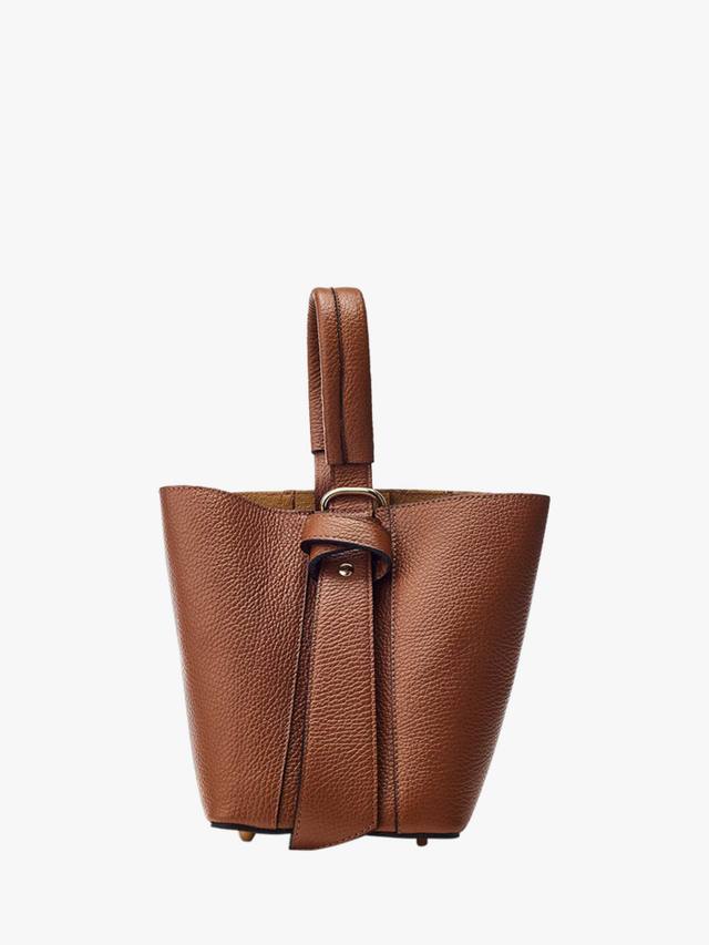 

Кожаная сумка-ведро Suki Moda in Pelle, Tan