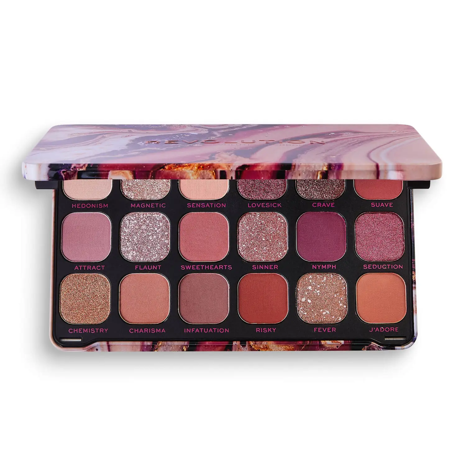 

Палетка теней Makeup Revolution Forever Flawless Allure Shadow Palette