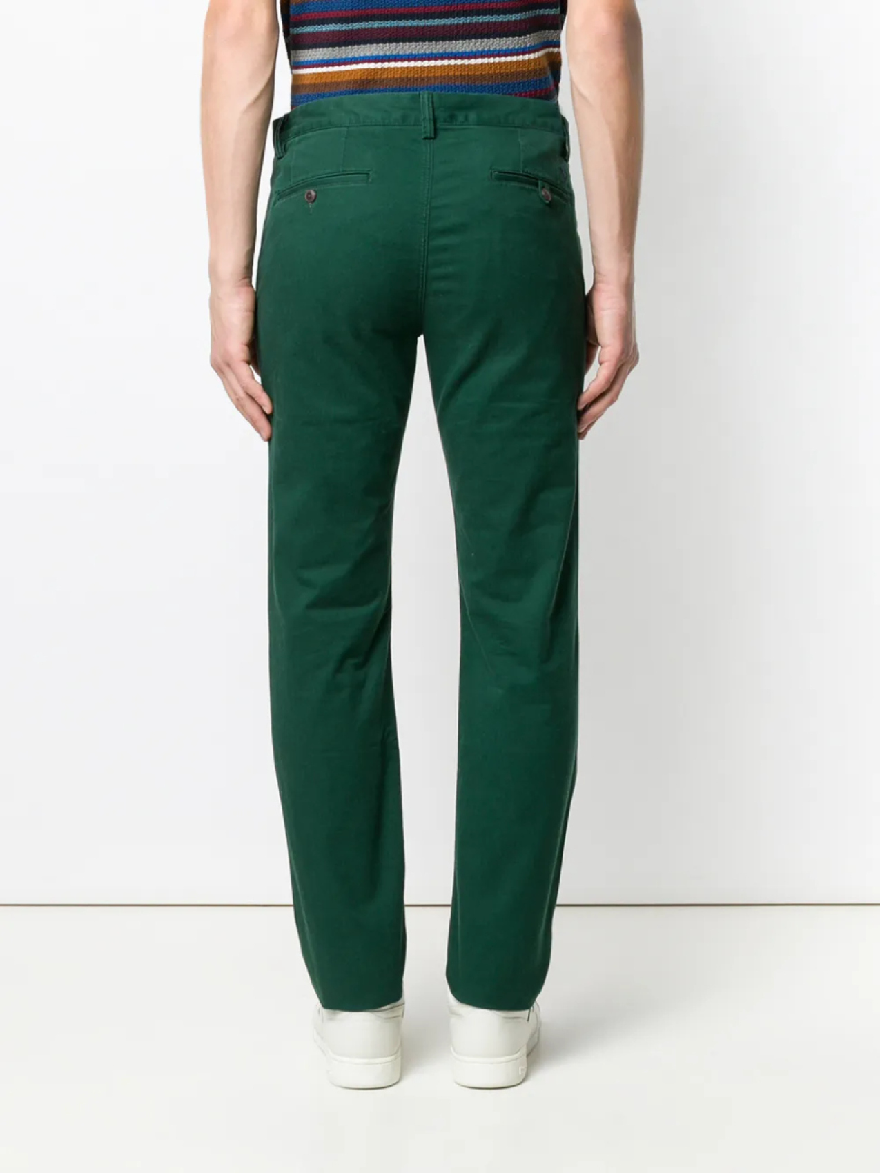 Polo Ralph Lauren классические брюки чинос, зеленый — фото 4