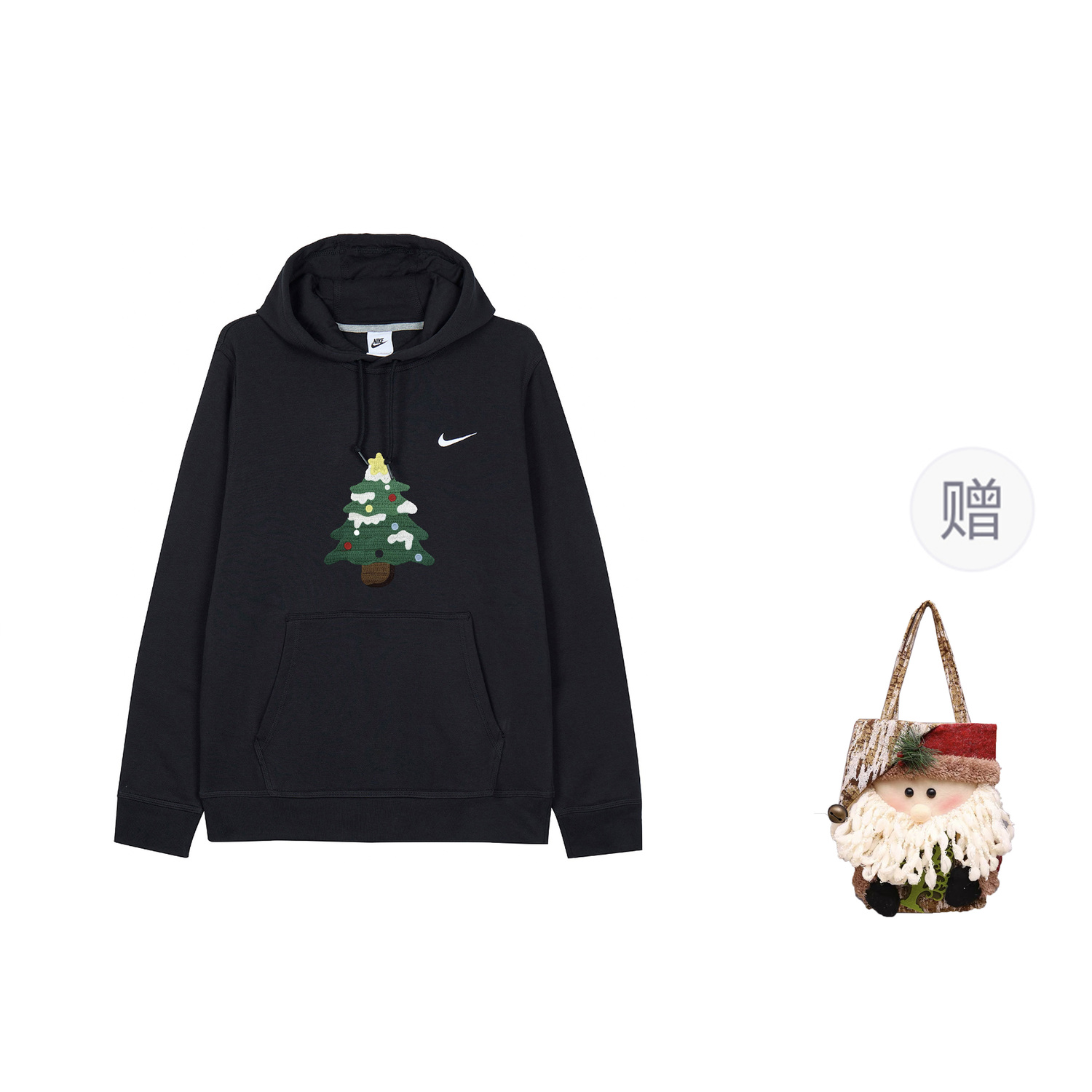 

Nike Дри-файт свитшот унисекс black, сумка для покупок в комплекте