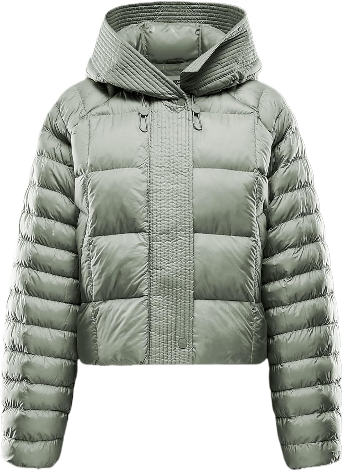 

Nike Женская утепленная худи-пуховик Oversized с технологией Therma-FIT и утеплителем PrimaLoft в цвете Jade Horizon/Sail