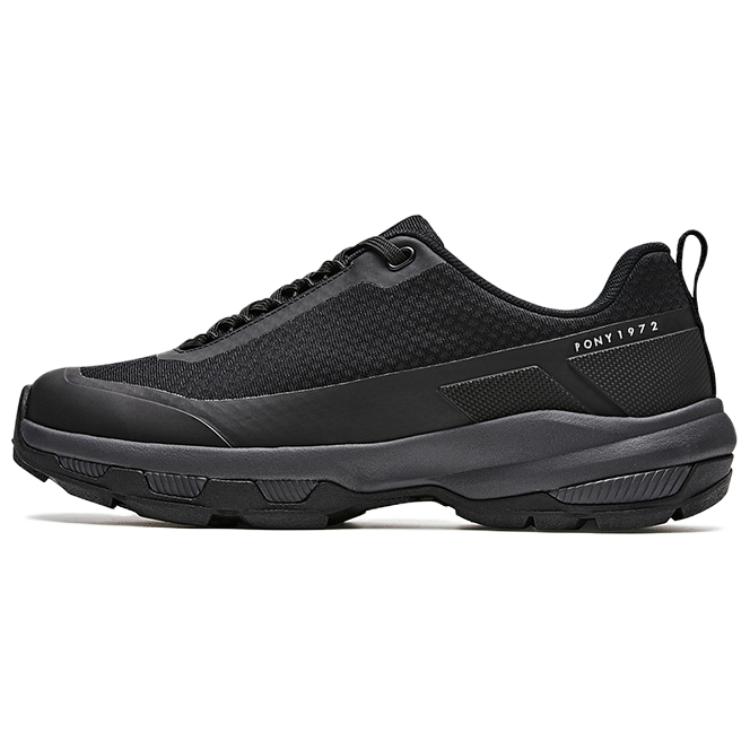 

Pony Скользоустойчивые износостойкие мужские повседневные кроссовки низкие Black