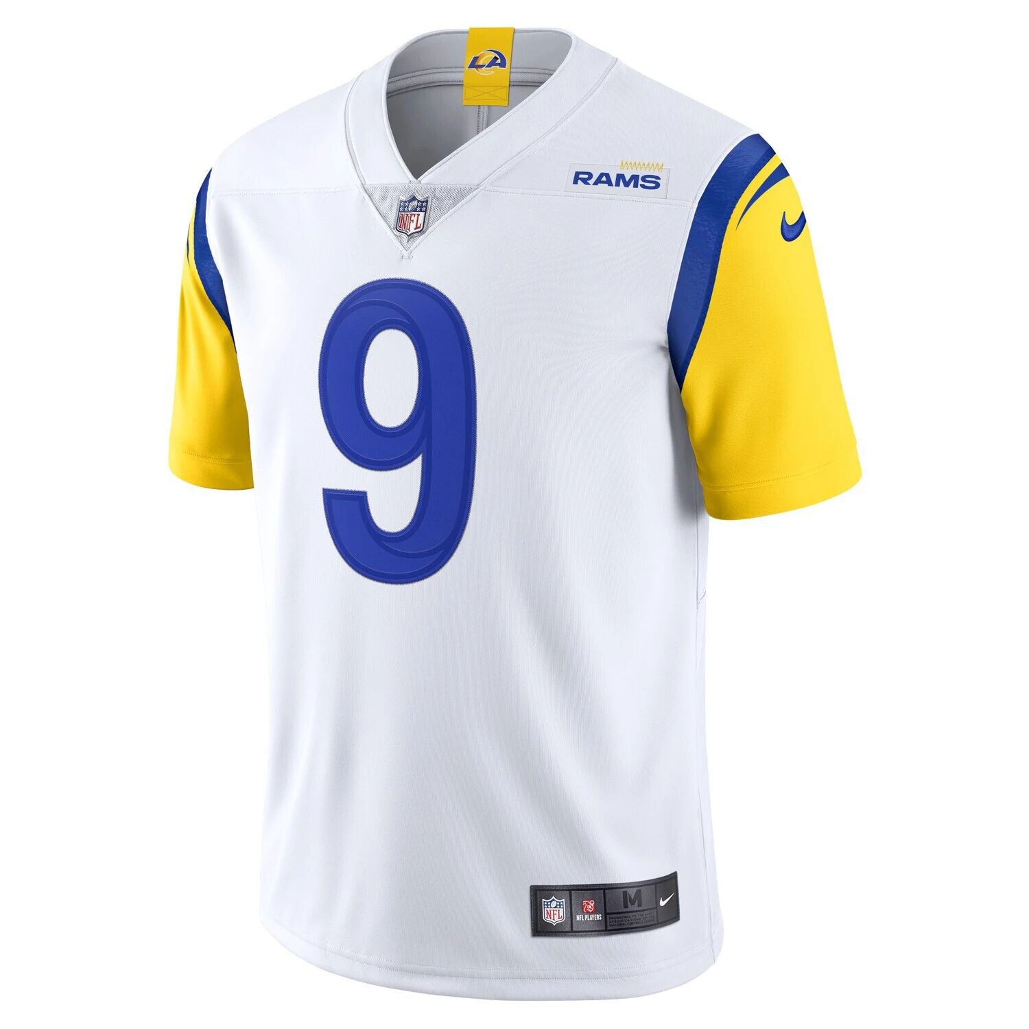 Мужская белая майка Мэтью Стаффорда Los Angeles Rams Alternate Vapor Limited Nike — фото 2
