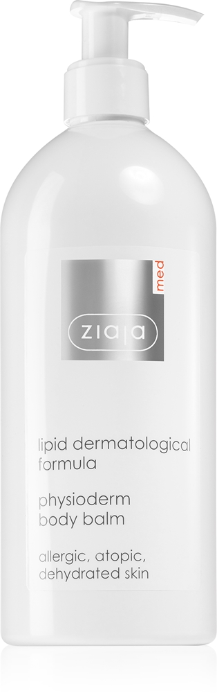 

Липидная дерматологическая формула физиологический бальзам для тела для атопической и аллергичной кожи Ziaja Med, 400 мл