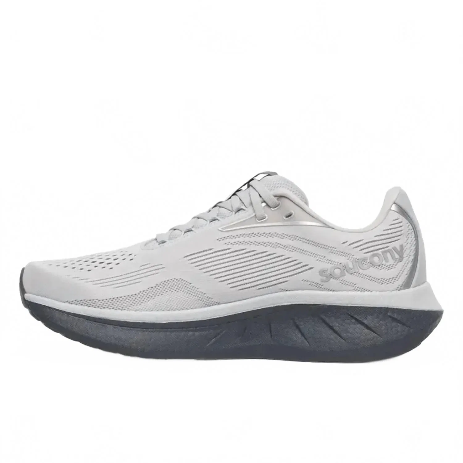 SAUCONY Мужские беговые кроссовки Ride 18 в цвете Cloud Shadow — фото 4