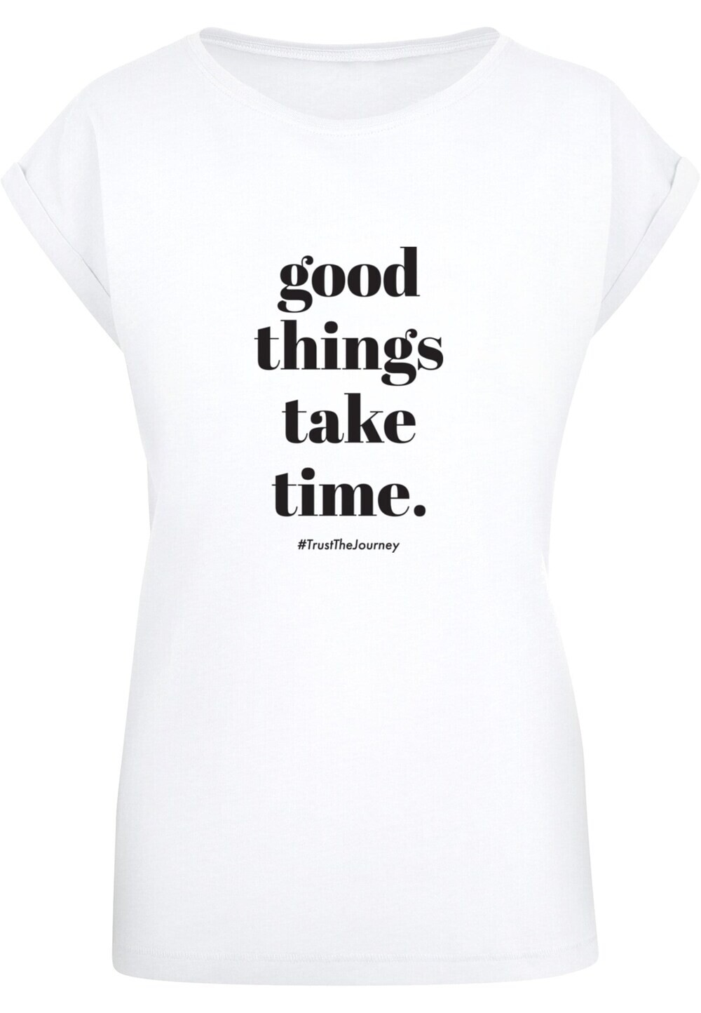 

Рубашка Merchcode Good Things Take Time, белый