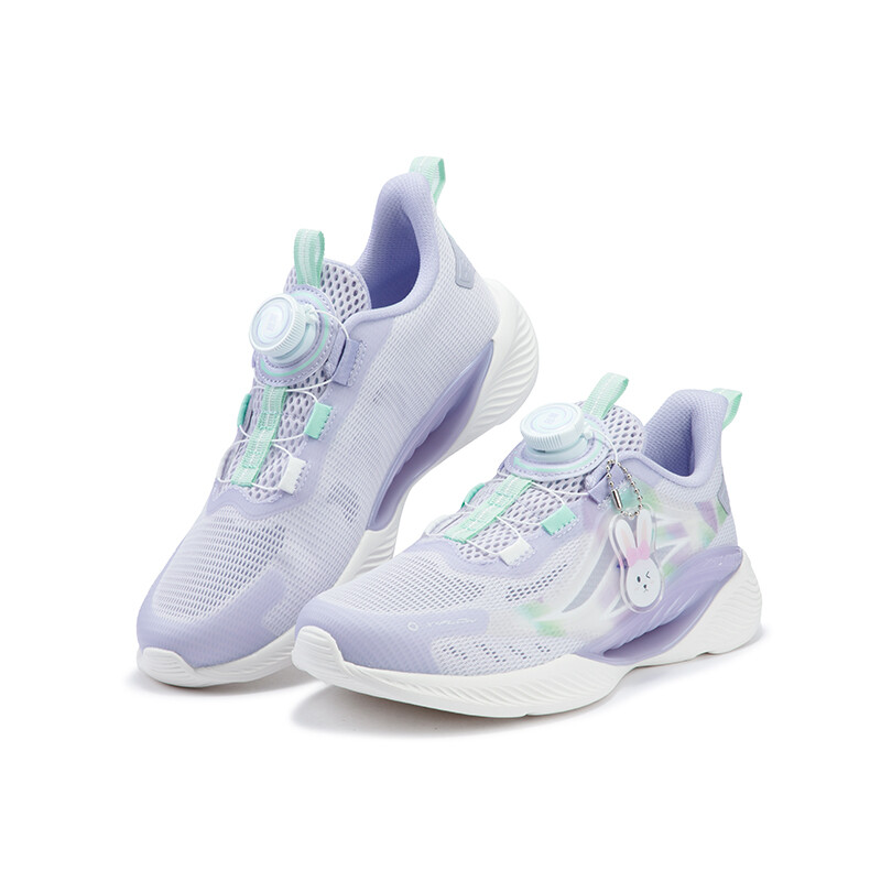 Кроссовки детские Qing Feng 5.0 GS Low-top Фиолетовый Xtep, фиолетовый — фото 3