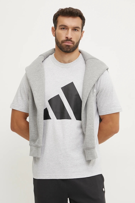 

Футболка хлопковая Essentials Adidas, серый