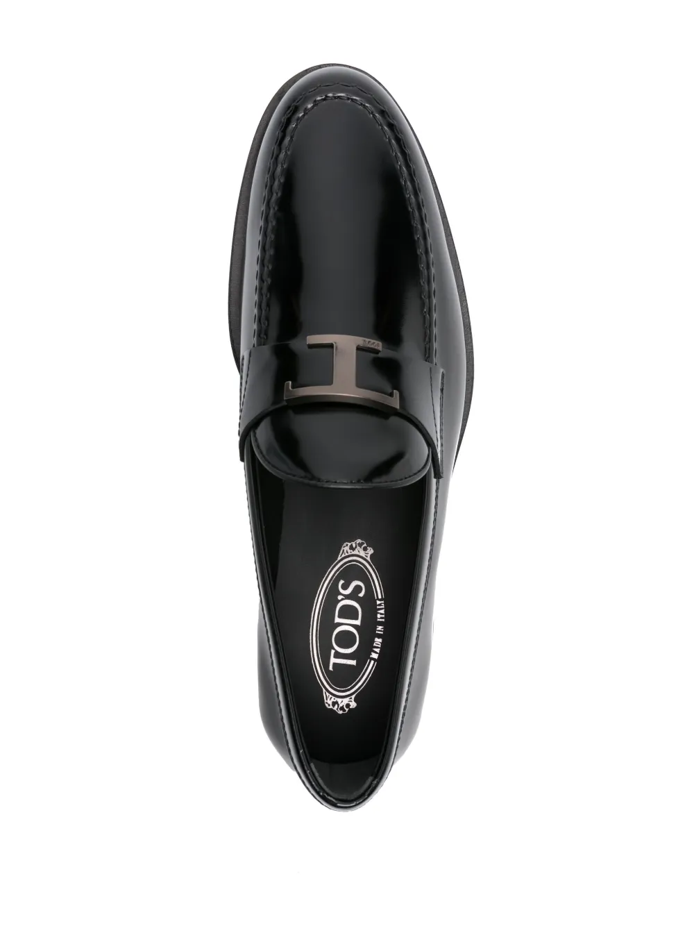 Лоферы T Timeless TOD'S, черный — фото 4