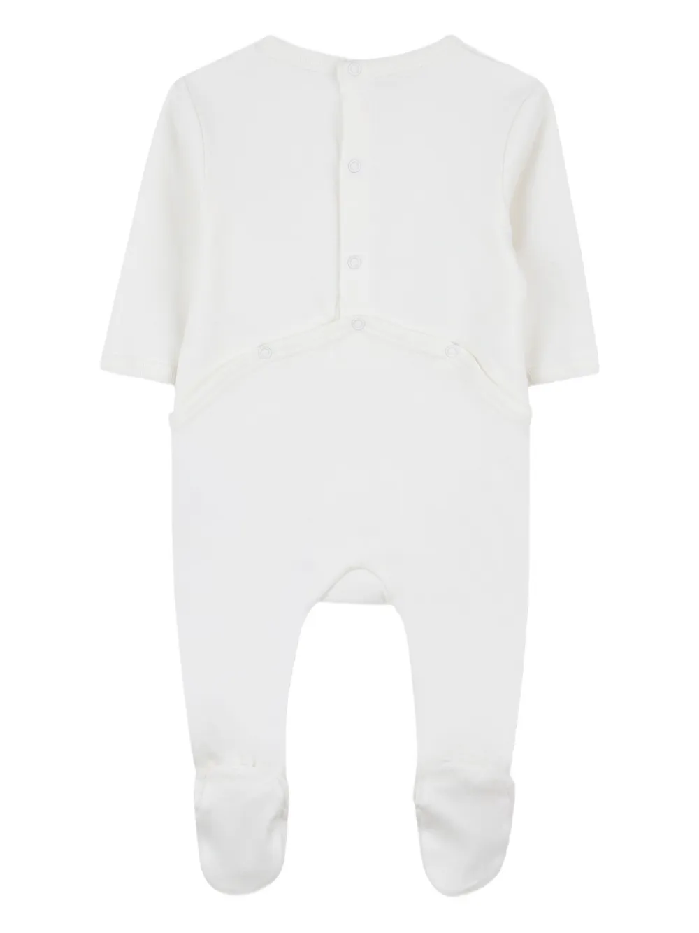 Пижама с геометричным принтом Kenzo Kids, белый — фото 2