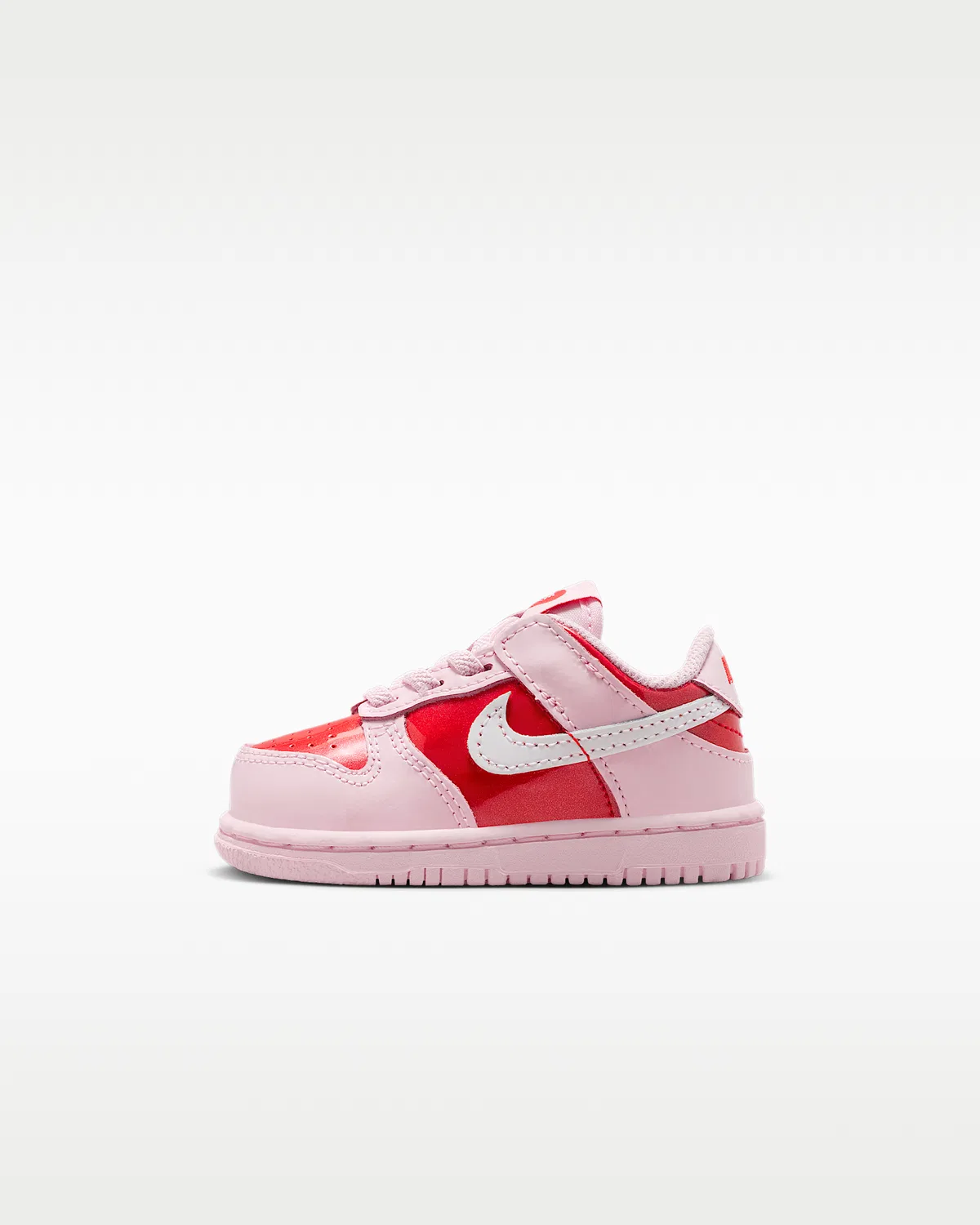 Кроссовки Nike Dunk Low для малышей, Pink Foam/Light Crimson/Summit White