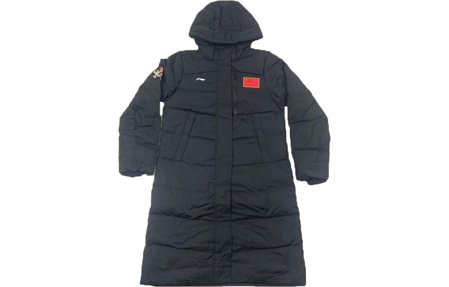 

Пуховик женский черный Lining