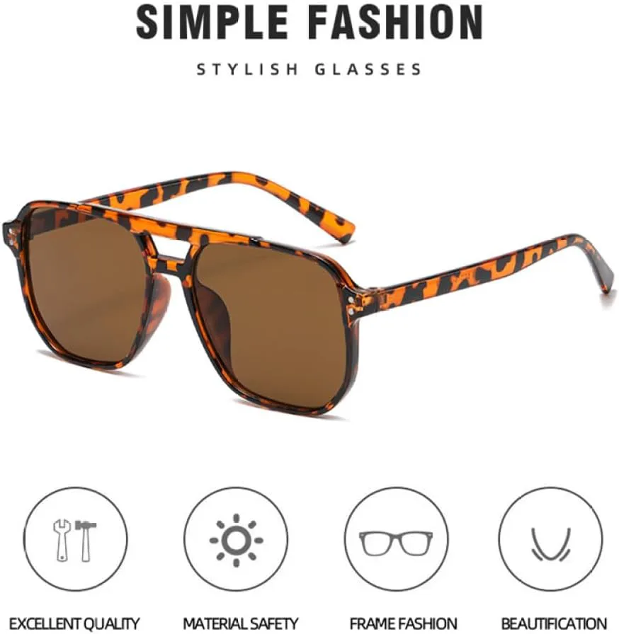 

Винтажные квадратные солнцезащитные очки 2027 года для женщин, ретро-очки с зеркальными линзами, черные с оранжевым оттенком, модные конфетные цвета MTZJH, Pink Brown