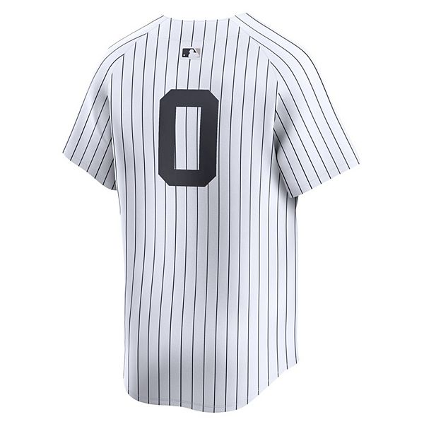 Мужская белая домашняя лимитированная футболка игрока Marcus Stroman New York Yankees Nike — фото 4