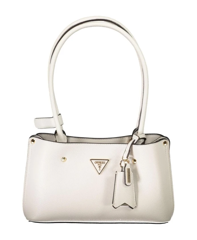 

Серая фактурная полиэтиленовая сумка для женщин Guess, серый