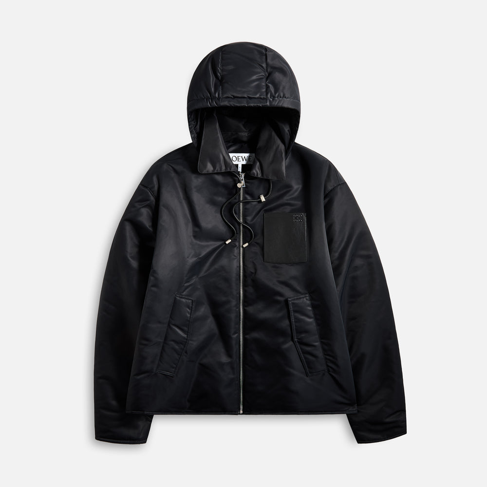 

Куртка Loewe Hooded Jacket, черный