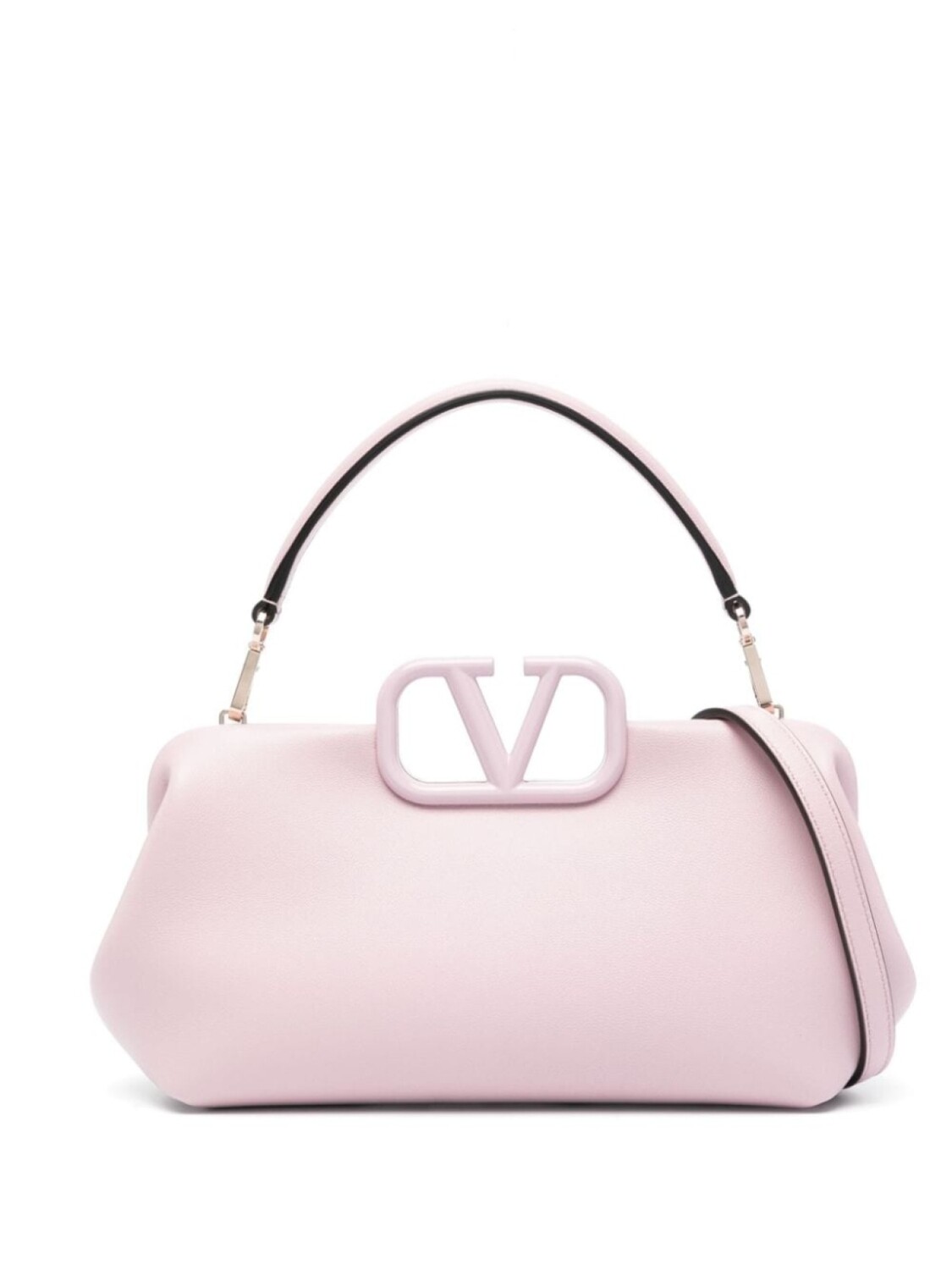 

Valentino Garavani сумка-тоут с логотипом VLogo Signature, фиолетовый