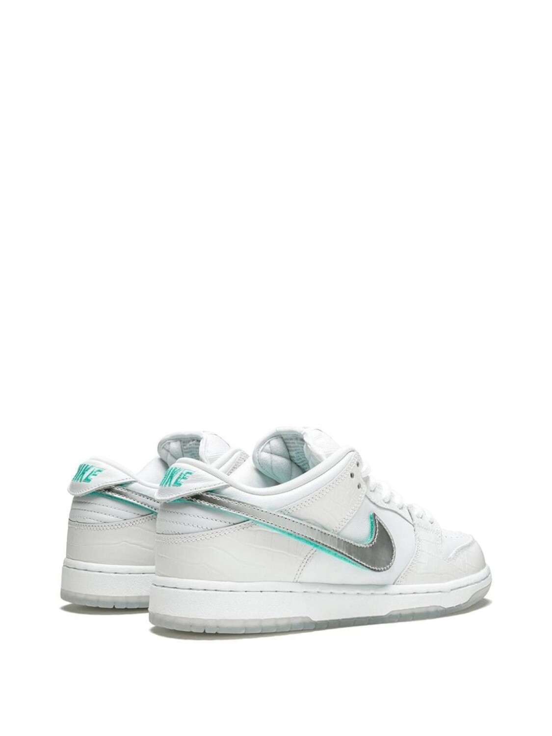 Nike кроссовки Dunk Low Pro OG QS, белый — фото 3
