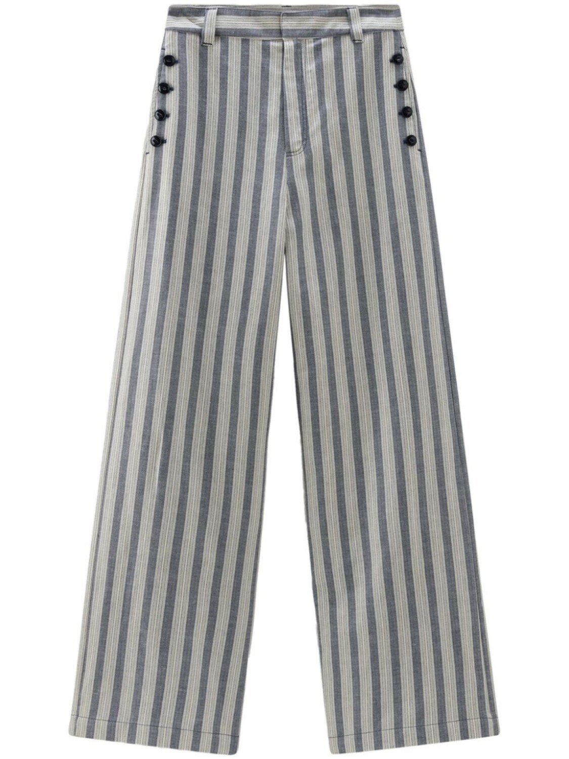 

Woolrich широкие брюки в полоску, синий