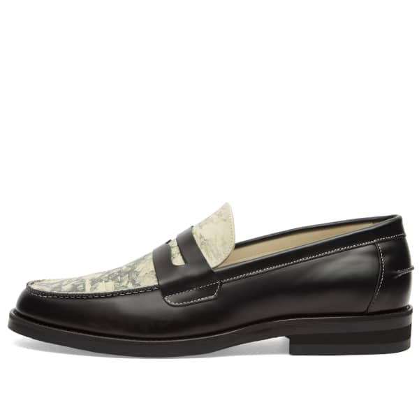 

Падение гигантского пенни-лофера Duke + Dexter, черно-белый