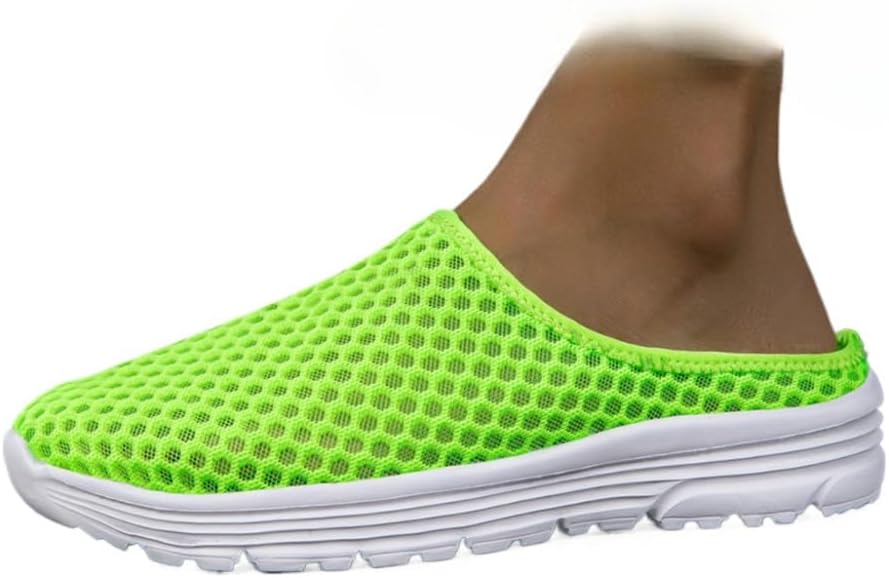 

Мужские теннисные туфли без задника на платформе с дышащей сеткой Geerta, зеленый