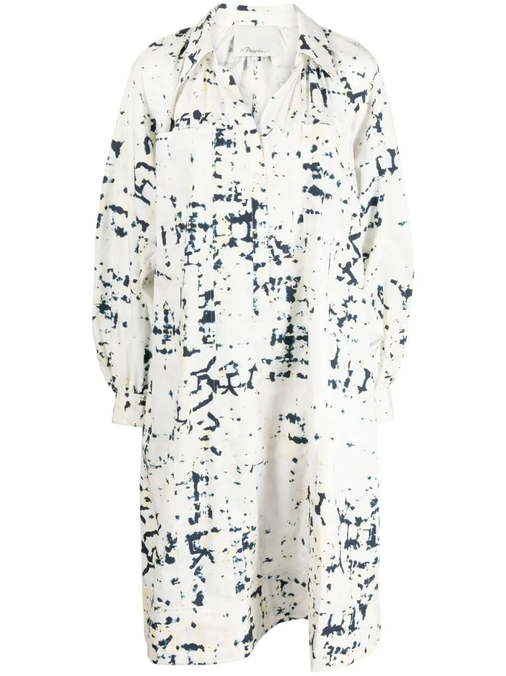 

Платье KALEIDOSCOPE PRNT POPLIN SHRT DRS 3.1 Phillip Lim, белый