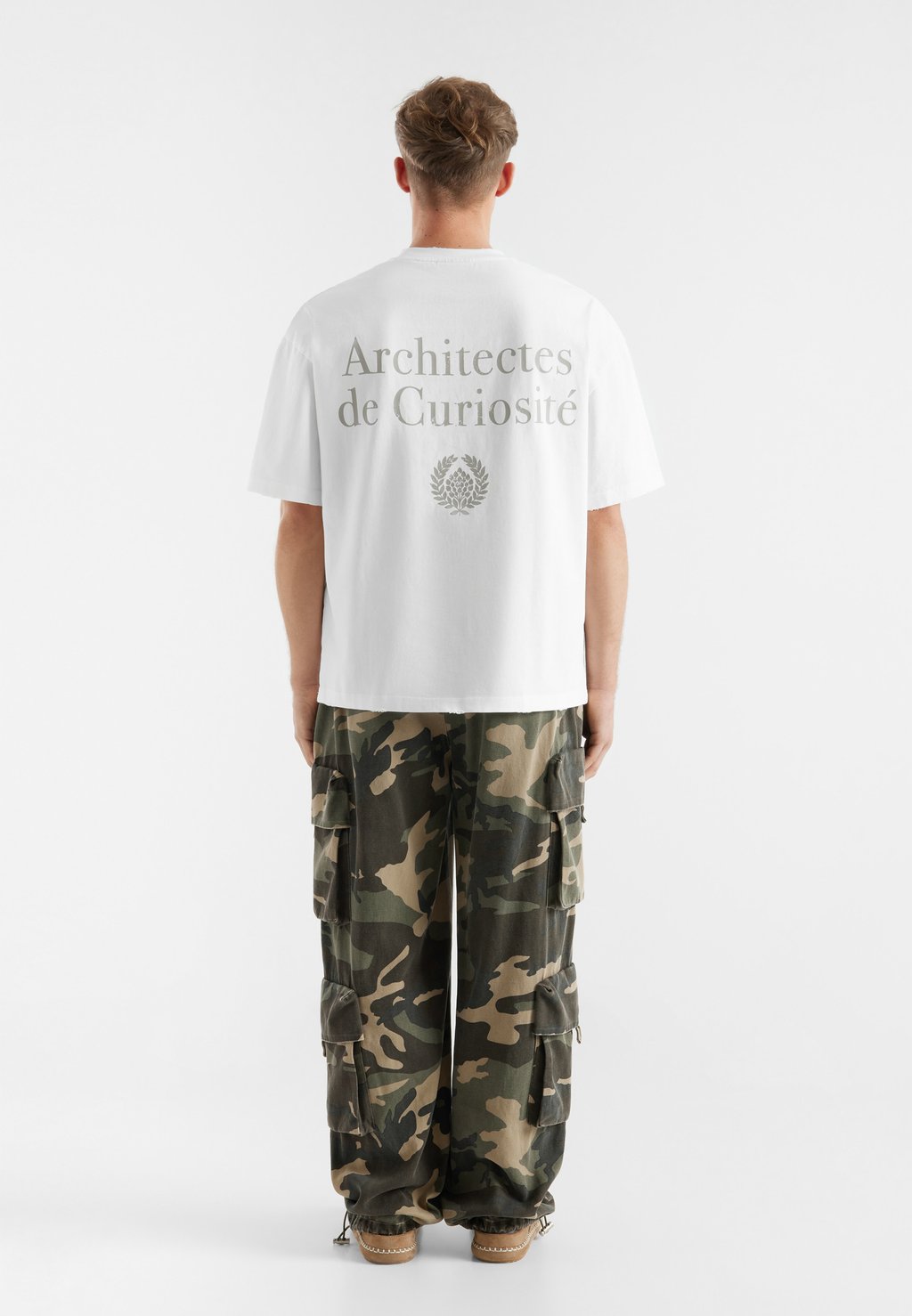 

Футболка с принтом MAKANI UNISEX Don't Waste Culture, кремовый