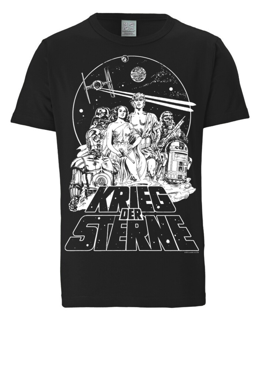 

Классическая футболка LOGOSHIRT Shirt Krieg der Sterne, черный