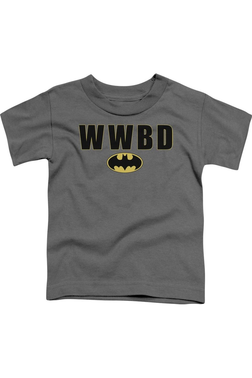 

Футболка с коротким рукавом для малышей с логотипом Batman Wonder Woman Gildan, Charcoal