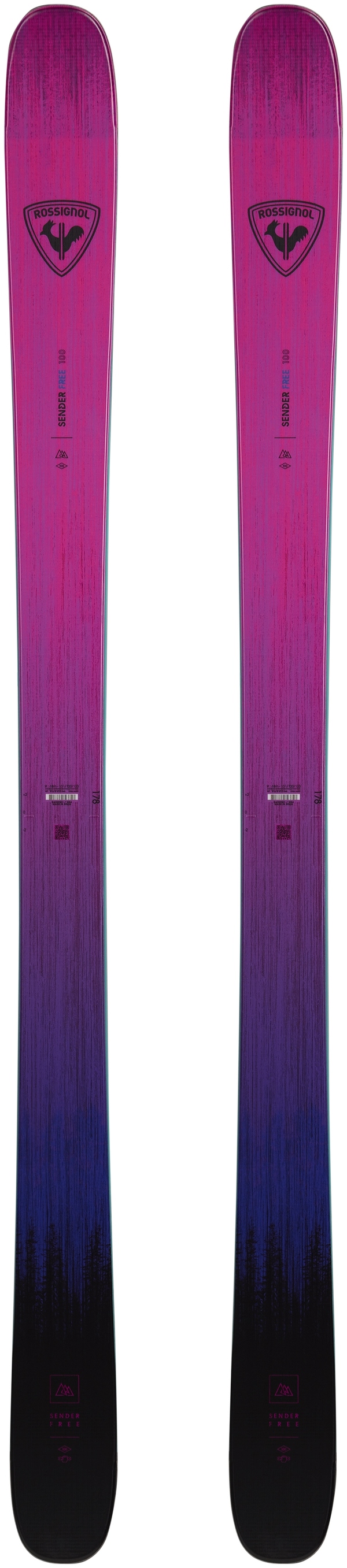 

Новые лыжи Rossignol Sender Free 100 162 см, 2026 год выпуска