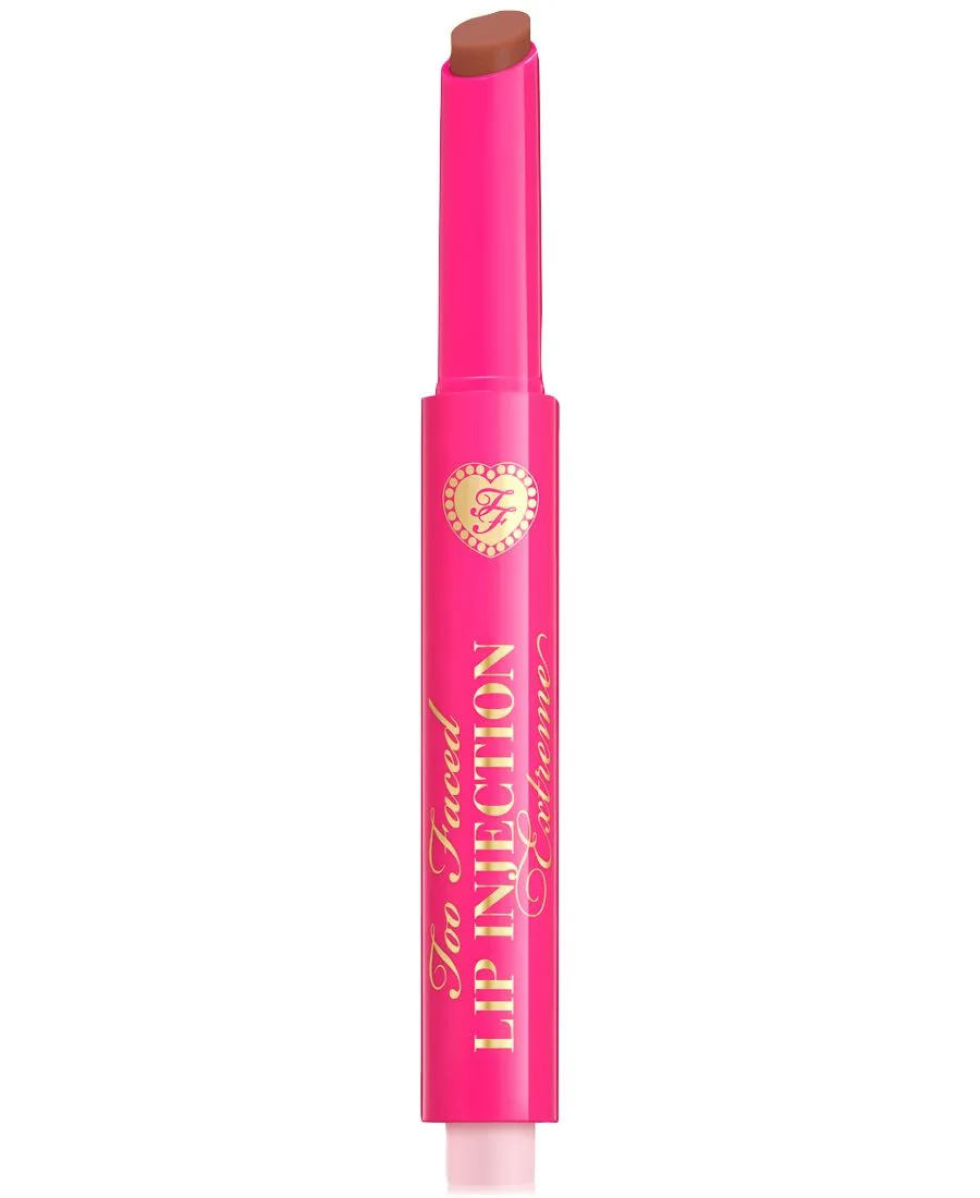 Увеличение губ с помощью инъекций для экстремального эффекта Clicks Too Faced, Velvet Crush