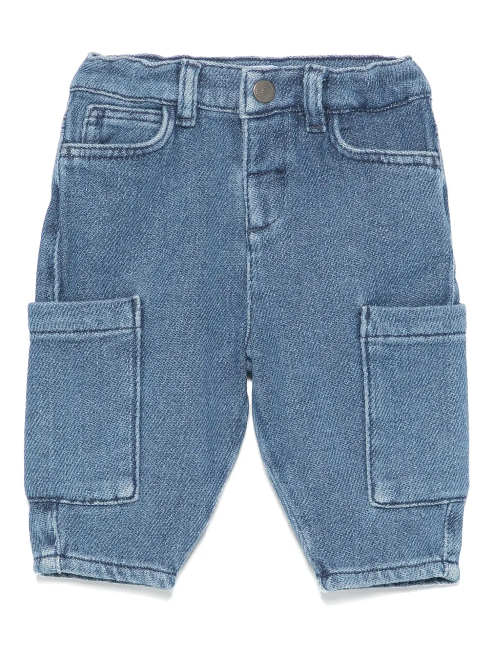 

Джинсы карго Emporio Armani Kids, синий