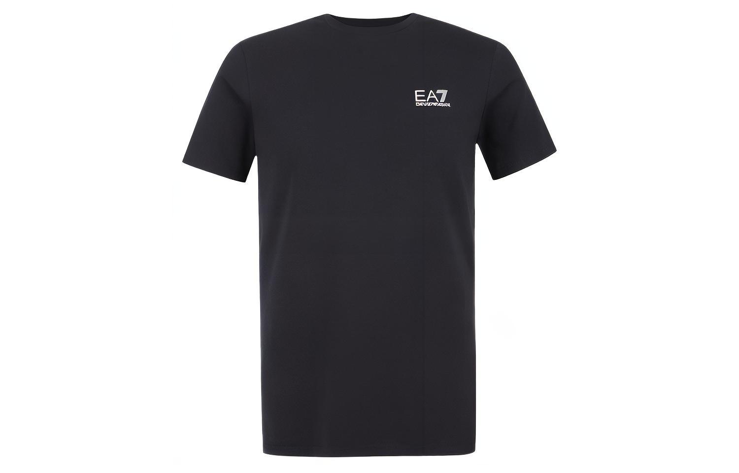 

Футболка мужская синяя EA7 EMPORIO ARMANI
