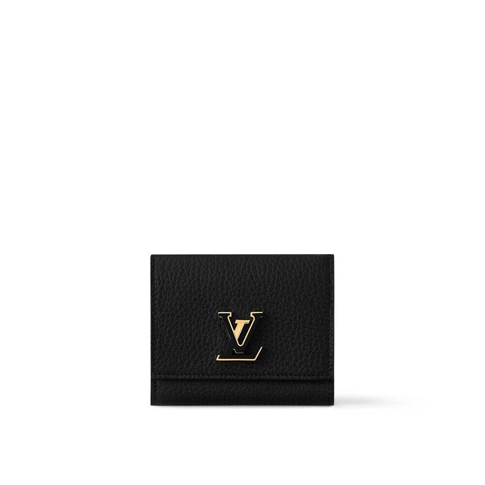 

Маленький кошелек Capucines Louis Vuitton, черный