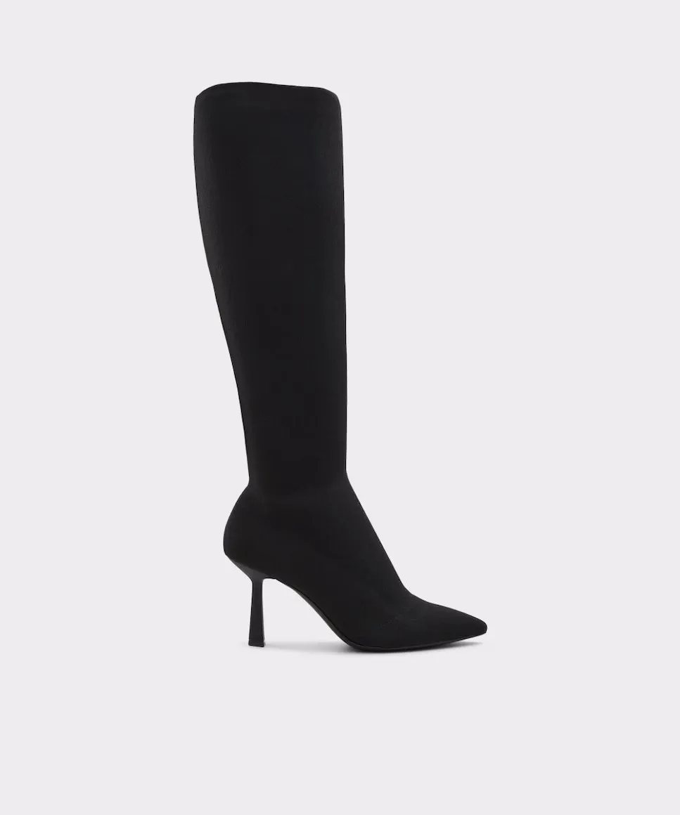 

Женские текстильные сапоги с острым носком Aldo, черный