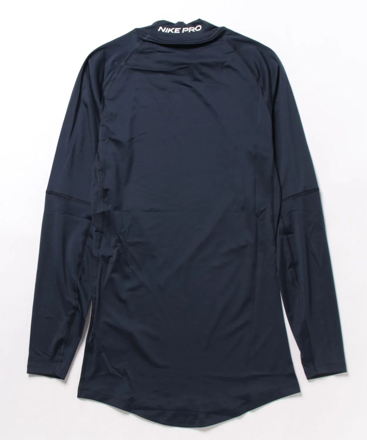 Мужская длинная футболка с высоким воротом Nike Pro Dri-FIT Tight Mock LS, чёрная — фото 2