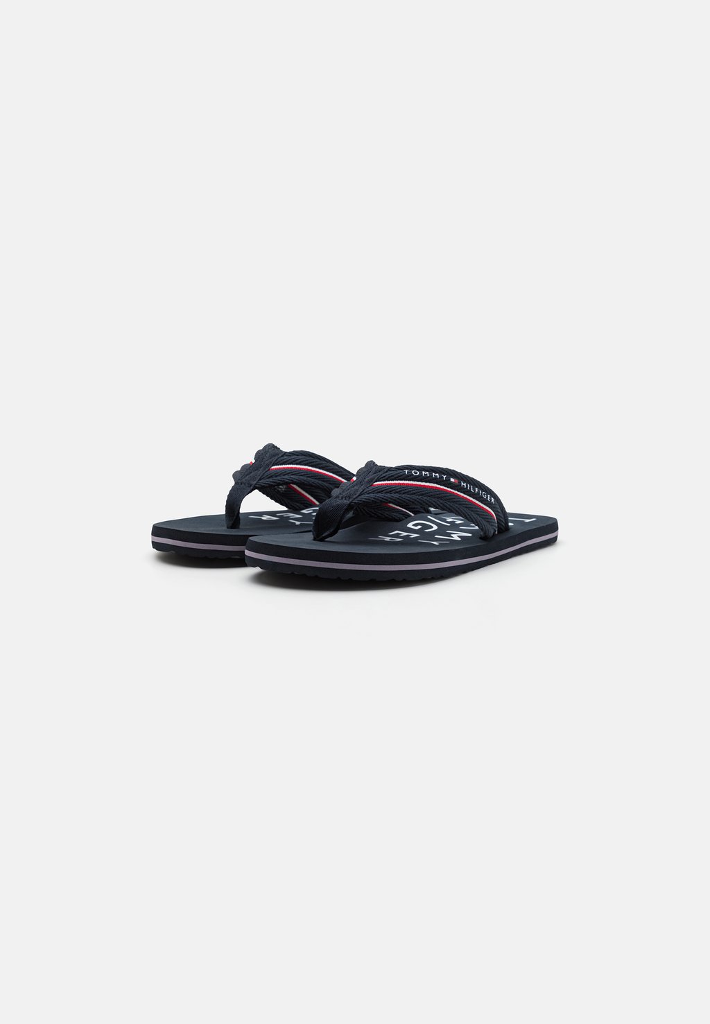 

Сандалии с Т-образной застежкой BEACH Tommy Hilfiger, темно-синий
