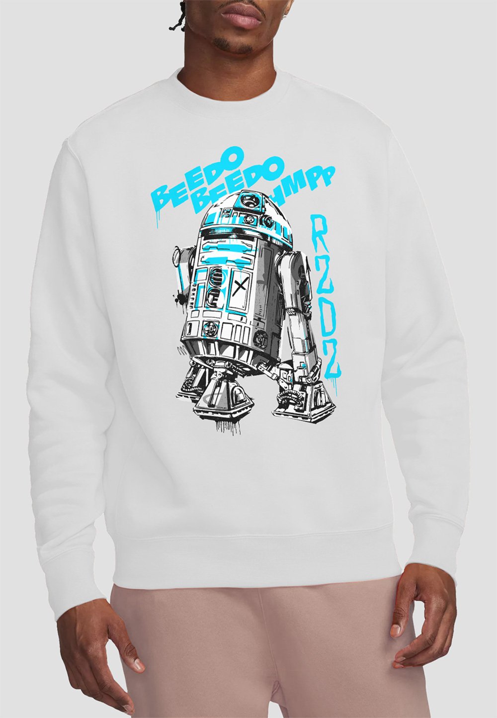 

Толстовка STAR WARS R2D2 GRAFF PRINT Star Wars, белый