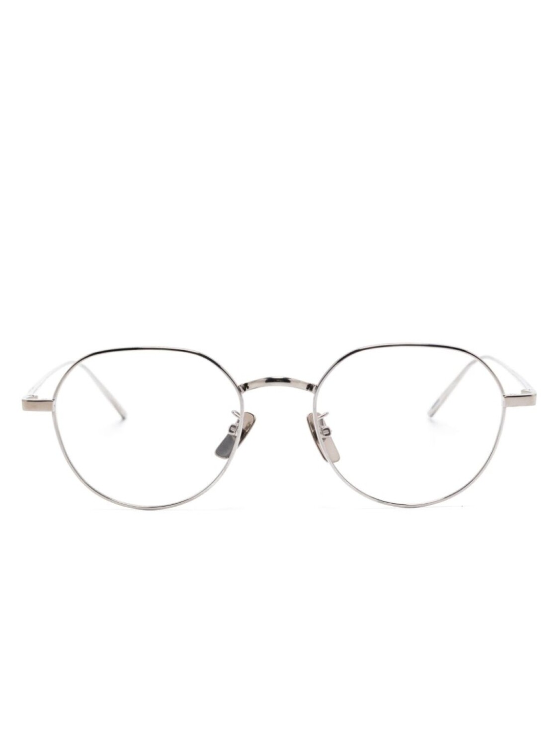 

Очки с геометрической оправой Givenchy Eyewear, серебряный