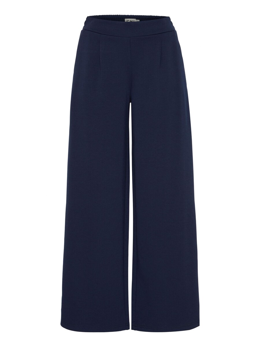 

Брюки чинос ICHI Wide leg Chino Pants Kate, синий