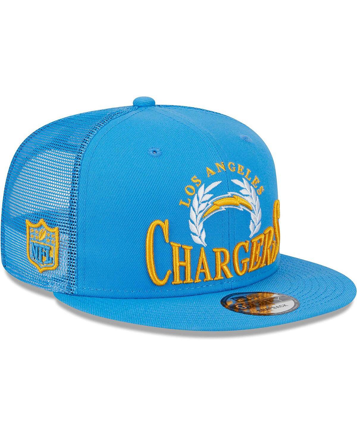 

Мужская кепка Snapback Los Angeles Chargers Collegiate Trucker 9FIFTY синего цвета New Era