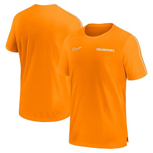 

Мужская футболка Tennessee Orange Tennessee Volunteers 2024 Sideline Coach Performance Nike