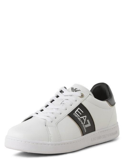

Кожаные кроссовки Ea7 Emporio Armani, черный