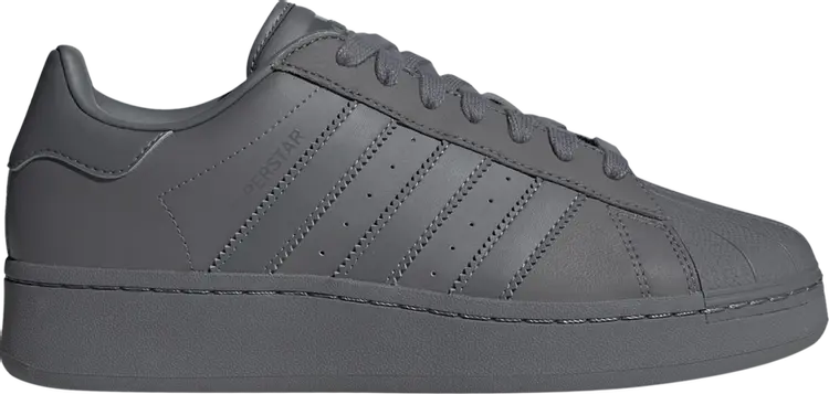 

Кроссовки Superstar XLG 'Grey Black', серый
