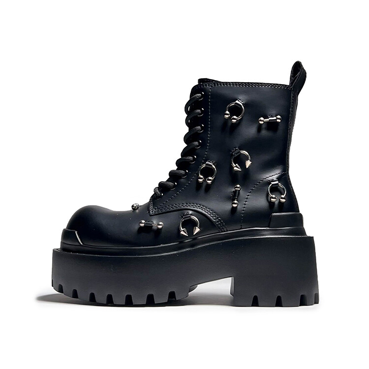 

Ботинки Martin Boot женские Pink Fonny, черный